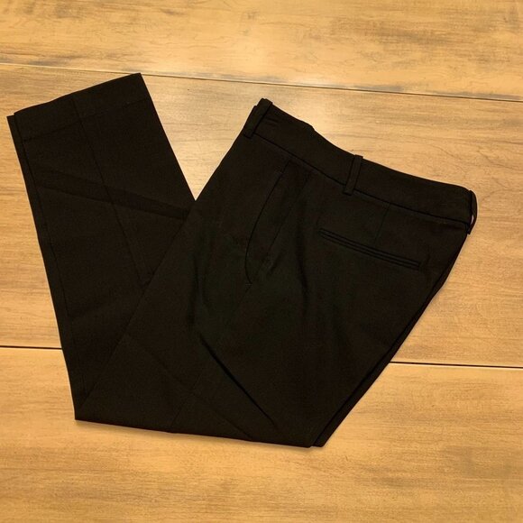 NWOT Theory Yanette Pant Size 2 Black Ankle length - Picture 3 of 8